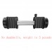Wholesale Adjustable Dumbbell Fitness Neoprene Hex Rubber Coated Dumbbell Set For Strength Training Equipment