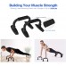 6-in-1 AB Wheel Roller with Knee Pad Push Up Bars Handles Grips Skipping Jump Rope Home Gym Workout Exercise Equipment