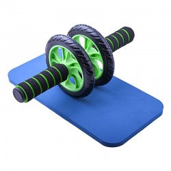 sweat absorbent handle ab roller wheel with kneeling pad ABS roller abdominal muscle training wheel