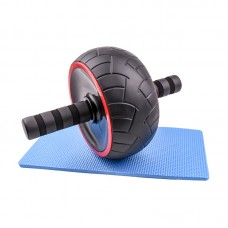 AB roller abdominal strength training equipment non-slip grip color box unisex custom logo abdominal wheel